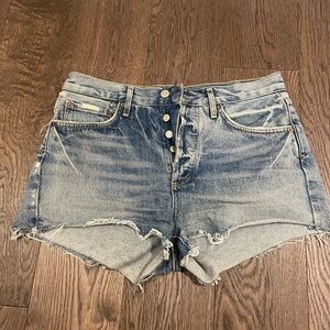Parker agolde denim shorts